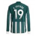 Günstige Manchester United Raphael Varane #19 Auswärts Fussballtrikot 2023-24 Langarm